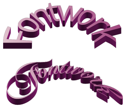 ChopinScriptフォントを持たないPCで再現された飾り文字