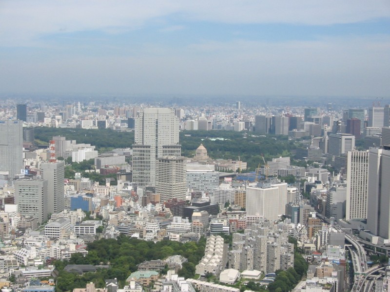 皇居, 国会議事堂, 谷町インター (北東側)