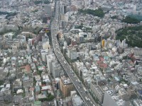 首都高3号線渋谷方面 足下