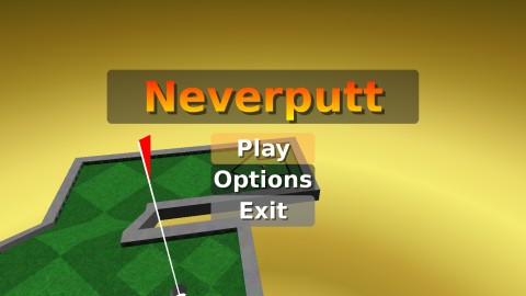 3Dミニゴルフゲーム Neverputt